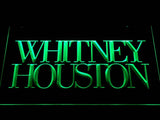 Whitney Houston LED Neon Sign USB - Green - TheLedHeroes