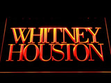 Whitney Houston LED Neon Sign USB - Orange - TheLedHeroes