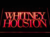 Whitney Houston LED Neon Sign USB - Red - TheLedHeroes