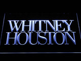 FREE Whitney Houston LED Sign - White - TheLedHeroes