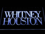 Whitney Houston LED Neon Sign USB - White - TheLedHeroes