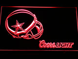 FREE Dallas Cowboys Coors Light LED Sign - Red - TheLedHeroes