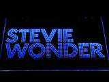Stevie Wonder LED Neon Sign Electrical - Blue - TheLedHeroes