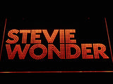 Stevie Wonder LED Neon Sign Electrical - Orange - TheLedHeroes