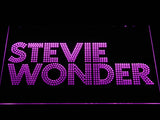 Stevie Wonder LED Neon Sign Electrical - Purple - TheLedHeroes