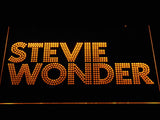 Stevie Wonder LED Neon Sign Electrical - Yellow - TheLedHeroes