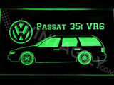 Volkswagen Passat 35i VR6 LED Neon Sign Electrical - Green - TheLedHeroes