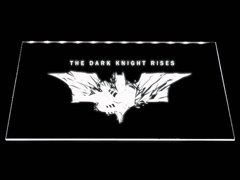 Batman The Dark Knight Rises LED Neon Sign Electrical - White - TheLedHeroes