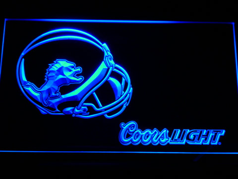 Detroit Lions Coors Light LED Sign -  - TheLedHeroes