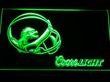 Detroit Lions Coors Light LED Sign - Green - TheLedHeroes
