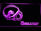 FREE Detroit Lions Coors Light LED Sign - Purple - TheLedHeroes