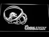Detroit Lions Coors Light LED Sign - White - TheLedHeroes