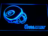 FREE Green Bay Packers Coors Light LED Sign - Blue - TheLedHeroes