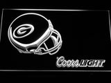 Green Bay Packers Coors Light LED Sign - White - TheLedHeroes