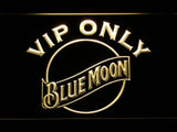 Blue Moon VIP Only LED Neon Sign Electrical - Yellow - TheLedHeroes