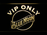 FREE Blue Moon VIP Only LED Sign - Yellow - TheLedHeroes