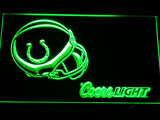 FREE Indianapolis Colts Coors Light LED Sign - Green - TheLedHeroes