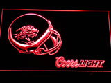 Jacksonville Jaguars Coors Light LED Sign - Red - TheLedHeroes