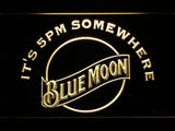 FREE Blue Moon It's 5pm Somewhere LED Sign -  - TheLedHeroes