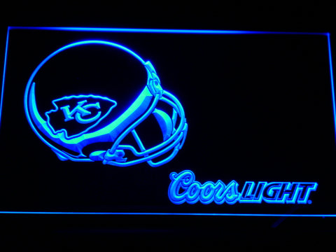 Kansas City Chiefs Coors Light LED Sign -  - TheLedHeroes