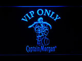 Captain Morgan VIP Only LED Neon Sign Electrical - Blue - TheLedHeroes