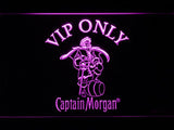 Captain Morgan VIP Only LED Neon Sign USB - Purple - TheLedHeroes