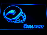 FREE Minnesota Vikings Coors Light LED Sign - Blue - TheLedHeroes
