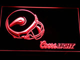 FREE Minnesota Vikings Coors Light LED Sign - Red - TheLedHeroes