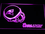 New England Patriots Coors Light LED Sign - Purple - TheLedHeroes