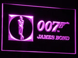 007 James Bond LED Neon Sign Electrical - Purple - TheLedHeroes