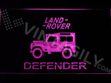 FREE Land Rover Defender LED Sign - Purple - TheLedHeroes