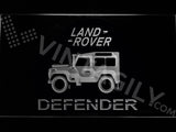 FREE Land Rover Defender LED Sign - White - TheLedHeroes