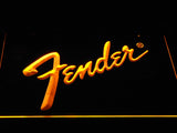 FREE Fender LED Sign - Yellow - TheLedHeroes