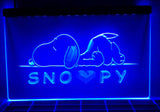 FREE Snoopy Peanuts LED Sign - Blue - TheLedHeroes