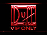 FREE Duff VIP Only LED Sign - Red - TheLedHeroes