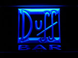 Duff Bar LED Neon Sign Electrical - Blue - TheLedHeroes
