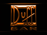 Duff Bar LED Neon Sign Electrical - Orange - TheLedHeroes