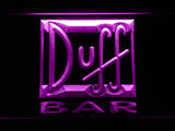 FREE Duff Bar LED Sign - Purple - TheLedHeroes