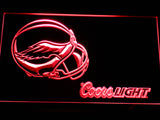 Philadelphia Eagles Coors Light LED Sign - Red - TheLedHeroes