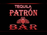 Tequila Patron Bar LED Neon Sign USB - Red - TheLedHeroes