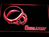 San Diego Chargers Coors Light LED Neon Sign Electrical - Red - TheLedHeroes