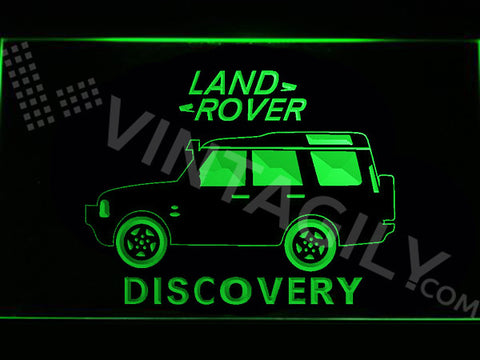 Land Rover Discovery LED Sign - Green - TheLedHeroes