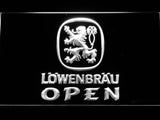 Lowenbrau Open LED Neon Sign USB - White - TheLedHeroes