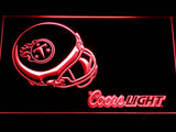 Tennessee Titans Coors Light LED Neon Sign USB - Red - TheLedHeroes