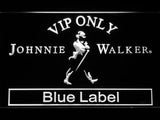 Johnnie Walker Blue Label VIP Only LED Neon Sign USB - White - TheLedHeroes
