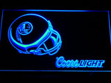 Washington Redskins Coors Light LED Neon Sign USB - Blue - TheLedHeroes