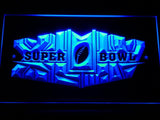 Superbowl LED Neon Sign Electrical - Blue - TheLedHeroes