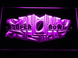 Superbowl LED Neon Sign USB - Purple - TheLedHeroes
