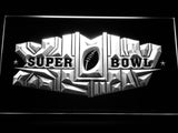 Superbowl LED Neon Sign USB - White - TheLedHeroes