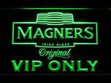 Magners VIP Only LED Neon Sign Electrical - Green - TheLedHeroes